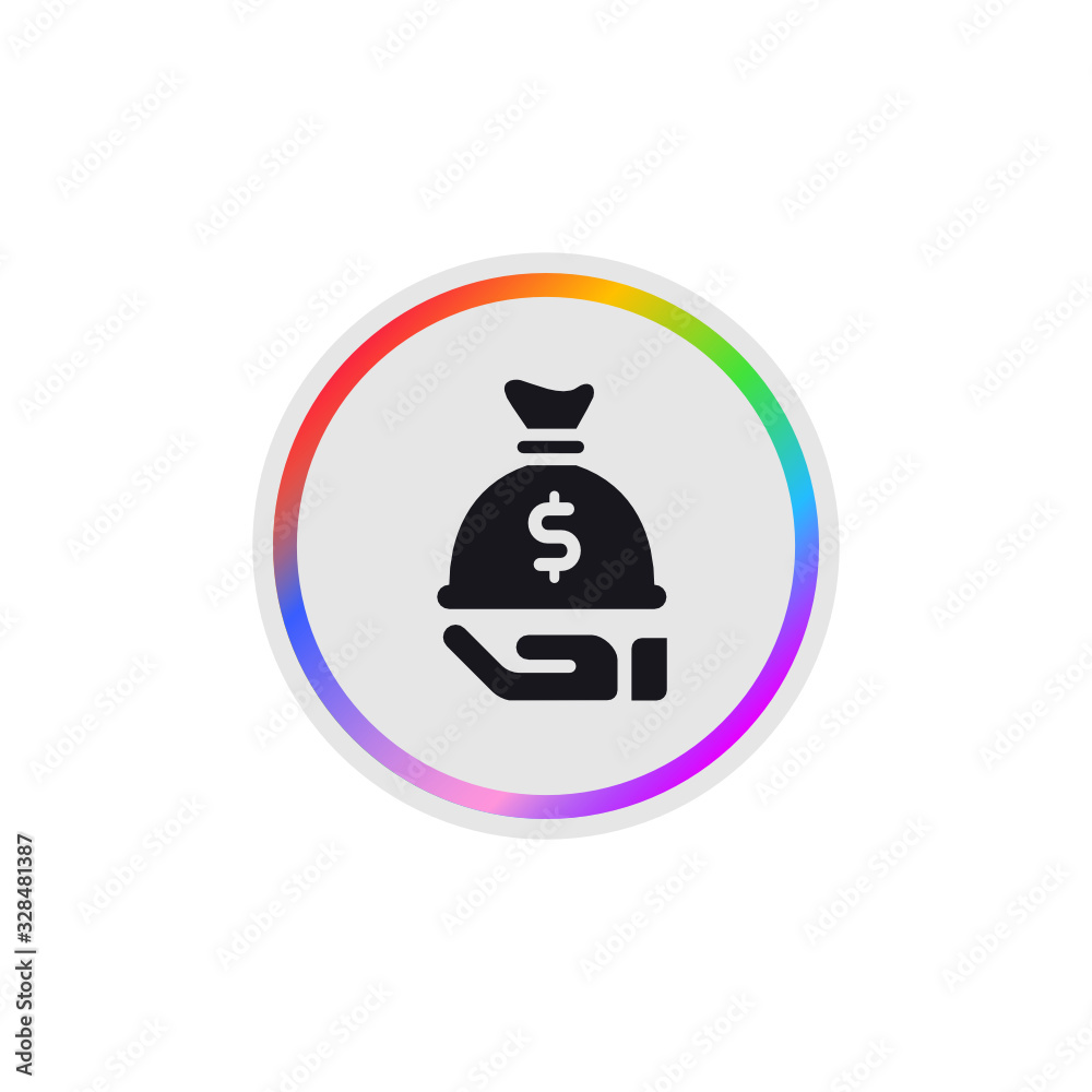 Save Money - Modern App Button Save Money - Modern App Button