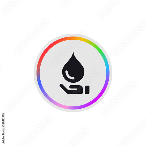 Blood Bank -  Modern App Button
