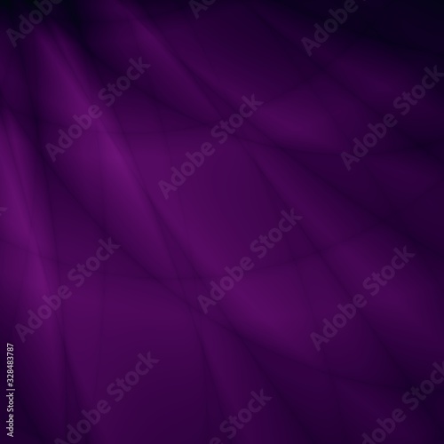 Violet abstract dark curtain web background