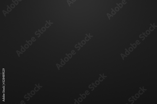 Black cement texture background with dark surface. Rough pattern floor and abstract frame. 3D rendering.