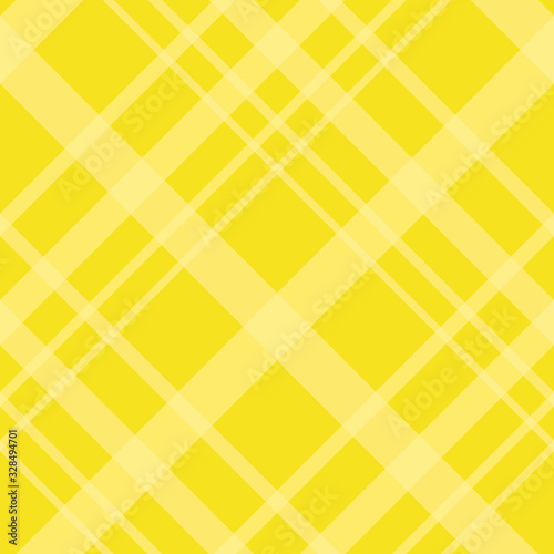 Seamless pattern in awesome bright yellow colors for plaid, fabric, textile, clothes, tablecloth and other things. Vector image. 2