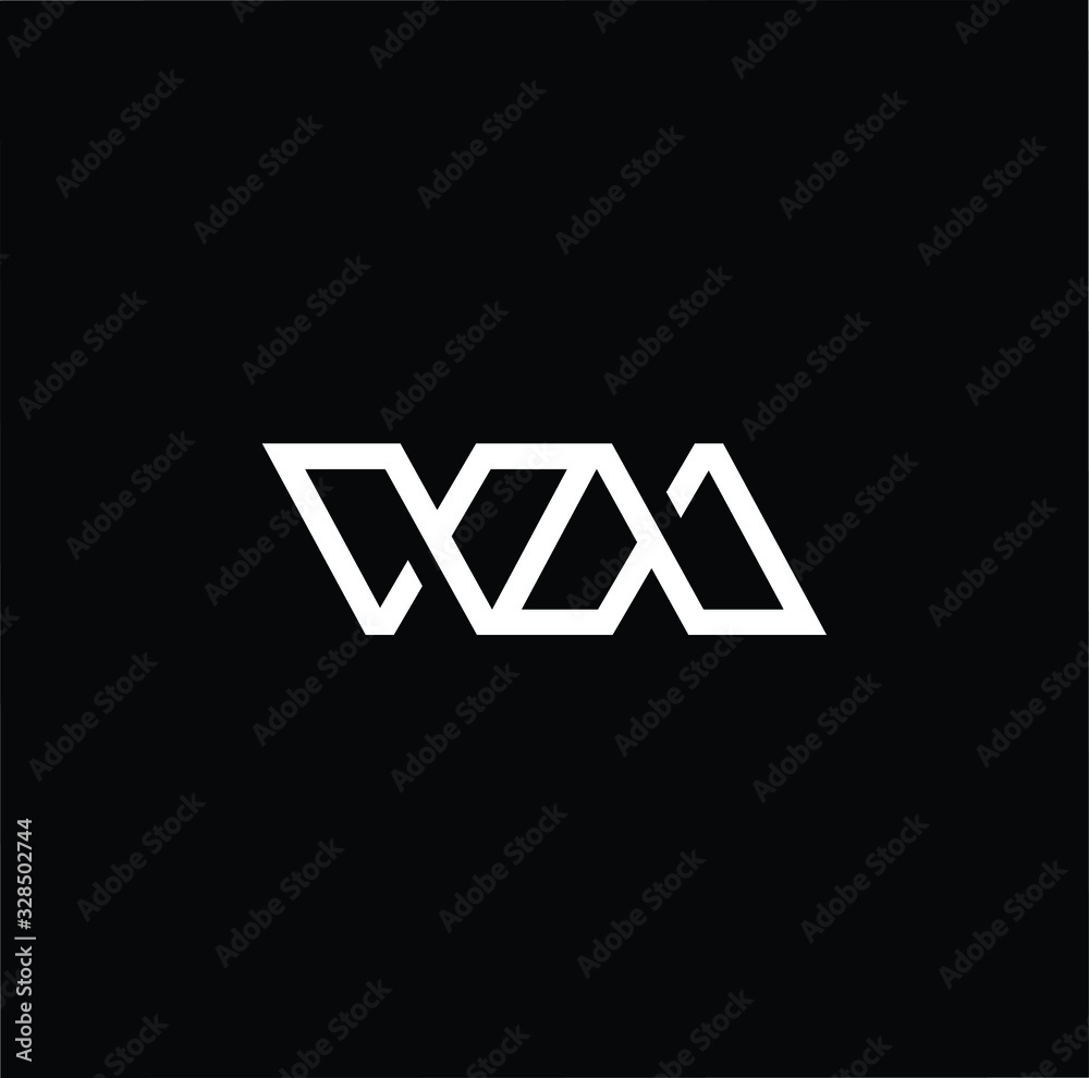 Initial based modern and minimal Logo. WM MW letter trendy fonts monogram icon symbol. Universal professional elegant luxury alphabet vector design Initial based modern and minimal Logo. WM MW letter trendy fonts monogram icon symbol. Universal professional elegant luxury alphabet vector design