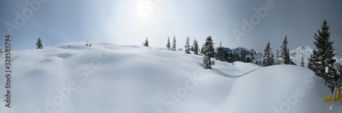 Schneelandschaft am Siedljoch in der Wildschönau © Stephan