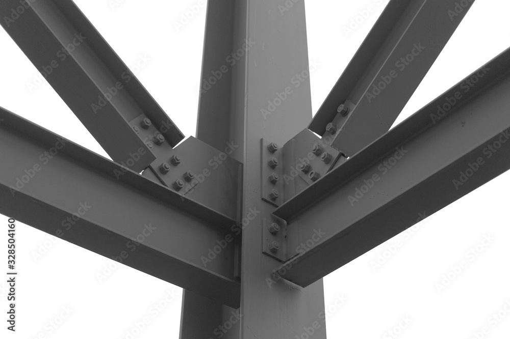 Steel structure Architecture construction .