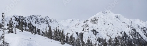 Winter-Panorama am Siedljoch photo