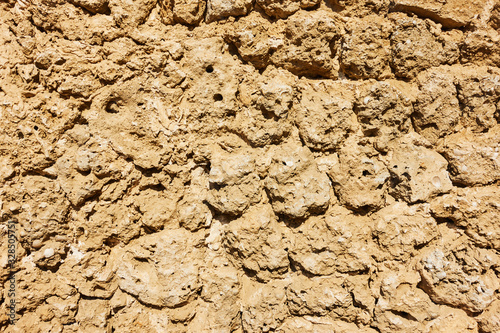 Texture of ancient wall in Dubai