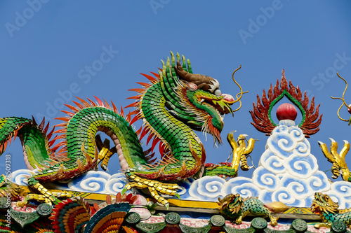 Beautiful photo of Wat Temple, Bangkok City taken in thailand photo