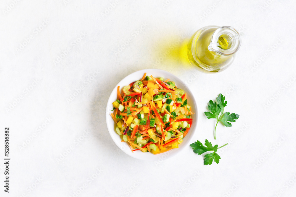 Healthy vegetable salad Healthy vegetable salad