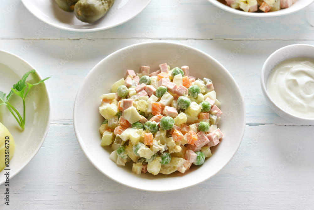 Russian salad Russian salad