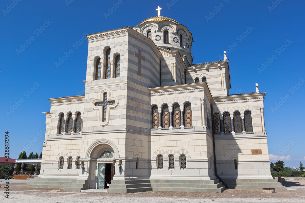 St. Vladimir Cathedral in Tauric Chersonesos, the city of Sevastopol, Crimea