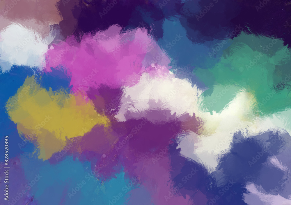 colorful gradient color abstract background with rough paper texture