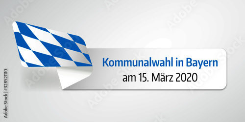 Kommunalwahl in Bayern am 15. März 2020