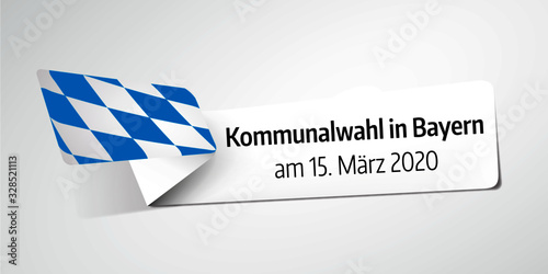Kommunalwahl in Bayern am 15. März 2020