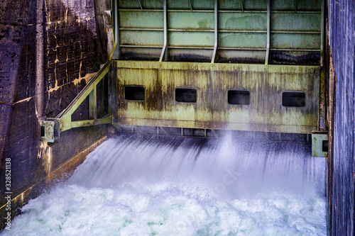 Bilde på lerret old sluice