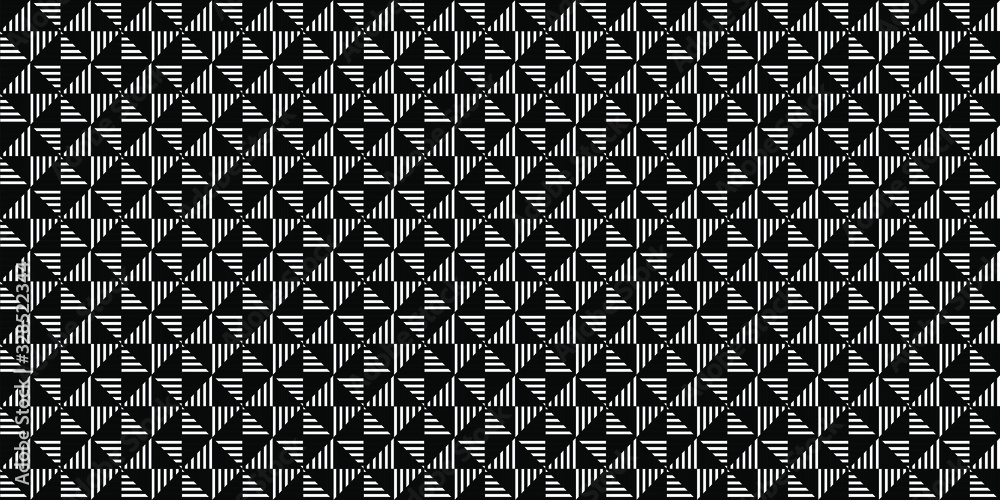 Geometric pattern background vector illustration. black grey white pattern background, design for advertisement, Digital paper for textile printing