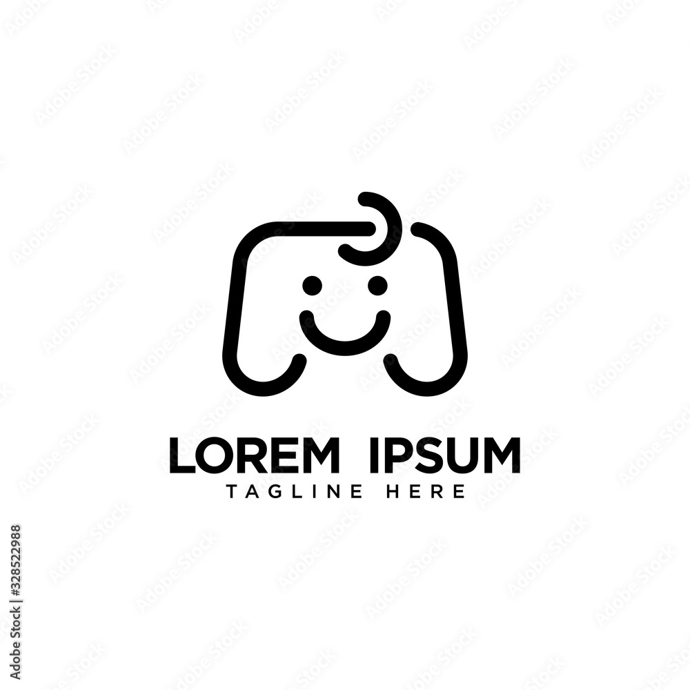Kid Game Logo Template vector illustration design Kid Game Logo Template vector illustration design