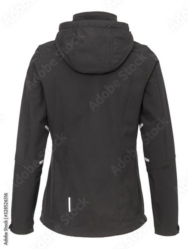 Coat outdoor ladies on invisible mannequin with clipping path © Image Factory
