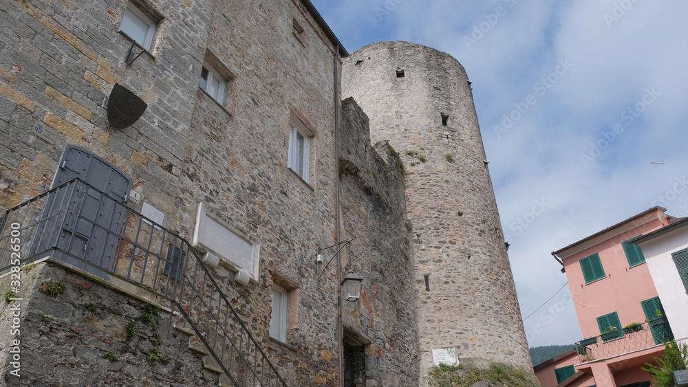 Castello di Ameglia in provincia di La Spezia, Luguria