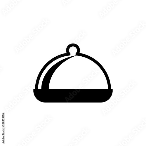 tray food icon vector template