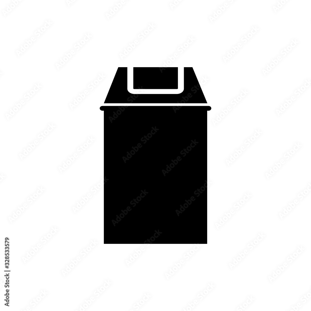 trash can icon vector template trash can icon vector template