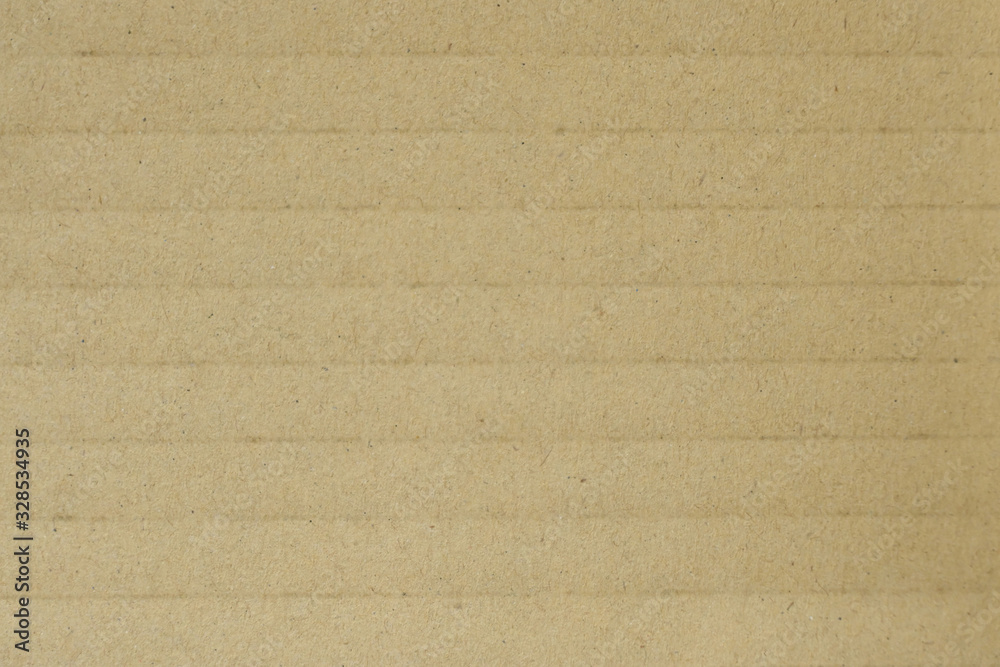 Fototapeta premium brown cardboard paper of carton corrugated texture background