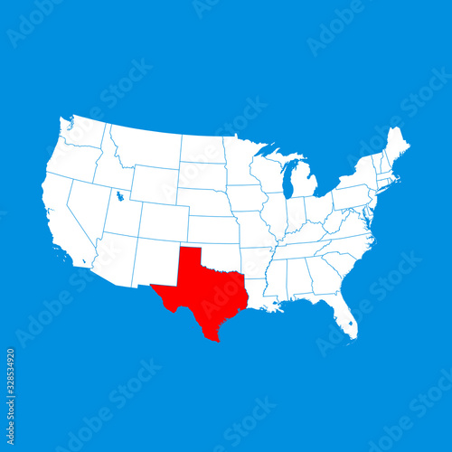 map of Texas