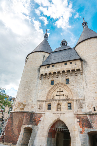 NANCY, FRANCE - June 23, 2018: Door of the Craffe Nancy, France