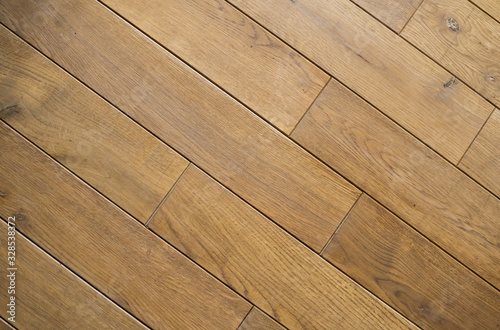Ceramic tile with a wood texture on a kitchen or living room.