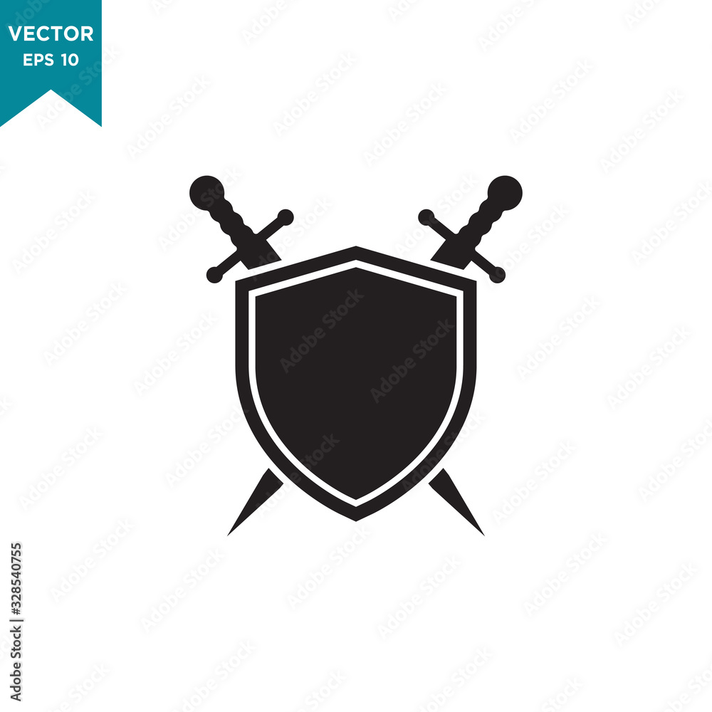 shield icon vector logo template shield icon vector logo template