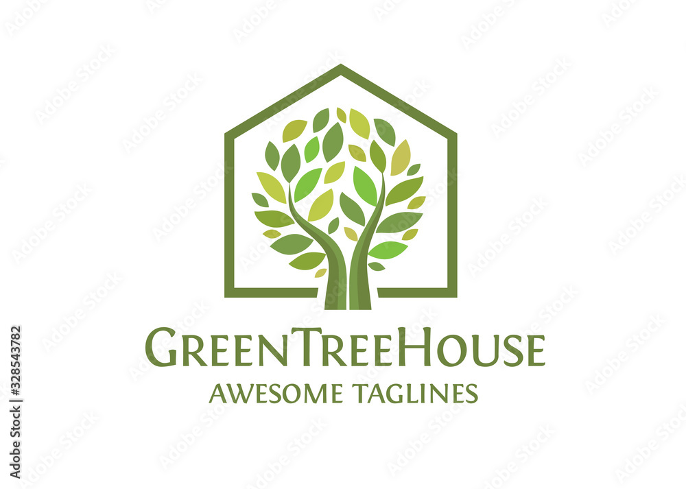 creative simple Green house logo vector. green leaf and house logo illustration,Ecology Friendly green house vector creative simple Green house logo vector. green leaf and house logo illustration,Ecology Friendly green house vector