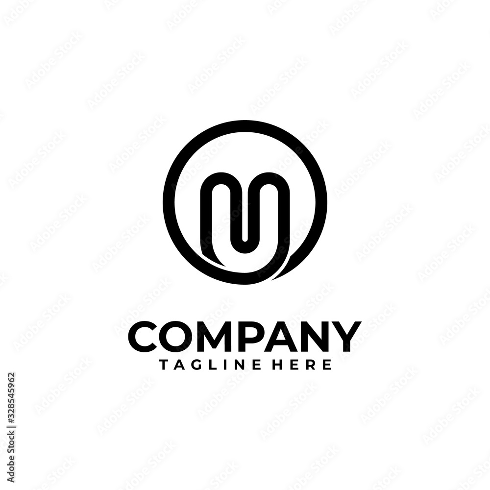 initial letter U logo design vector inspiration initial letter U logo design vector inspiration