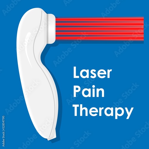 Laser Pain Therapy Handheld Portable Electronic Device for Relief Pain