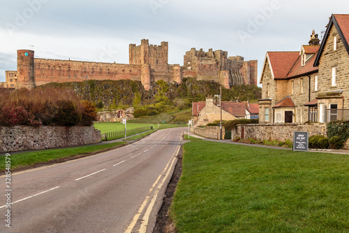 Bamburgh Castle & Village