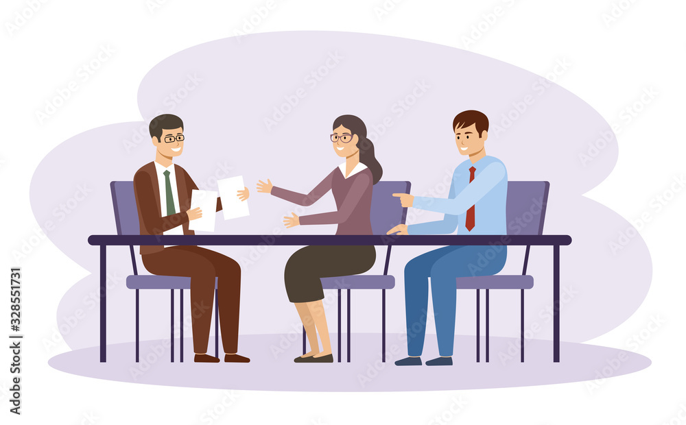 Business people meeting. Managers are talking Business people meeting. Managers are talking