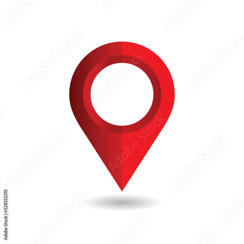Free Download Map pin design, location pointer. Vector icon - GFXLoad