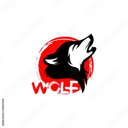 head wolf logo