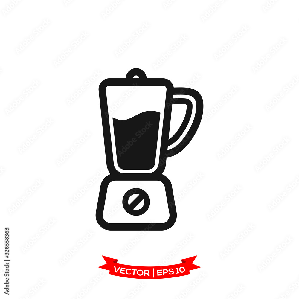 blender icon in trendy flat design blender icon in trendy flat design