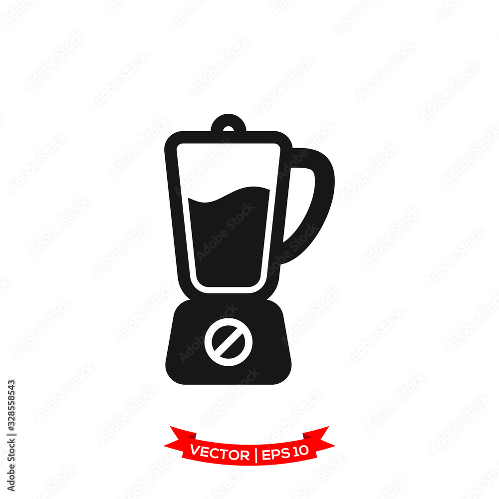 blender icon in trendy flat design blender icon in trendy flat design
