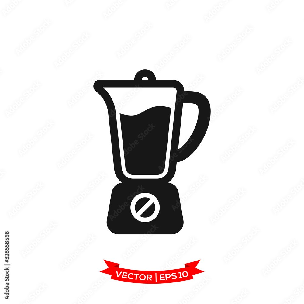 blender icon in trendy flat design blender icon in trendy flat design