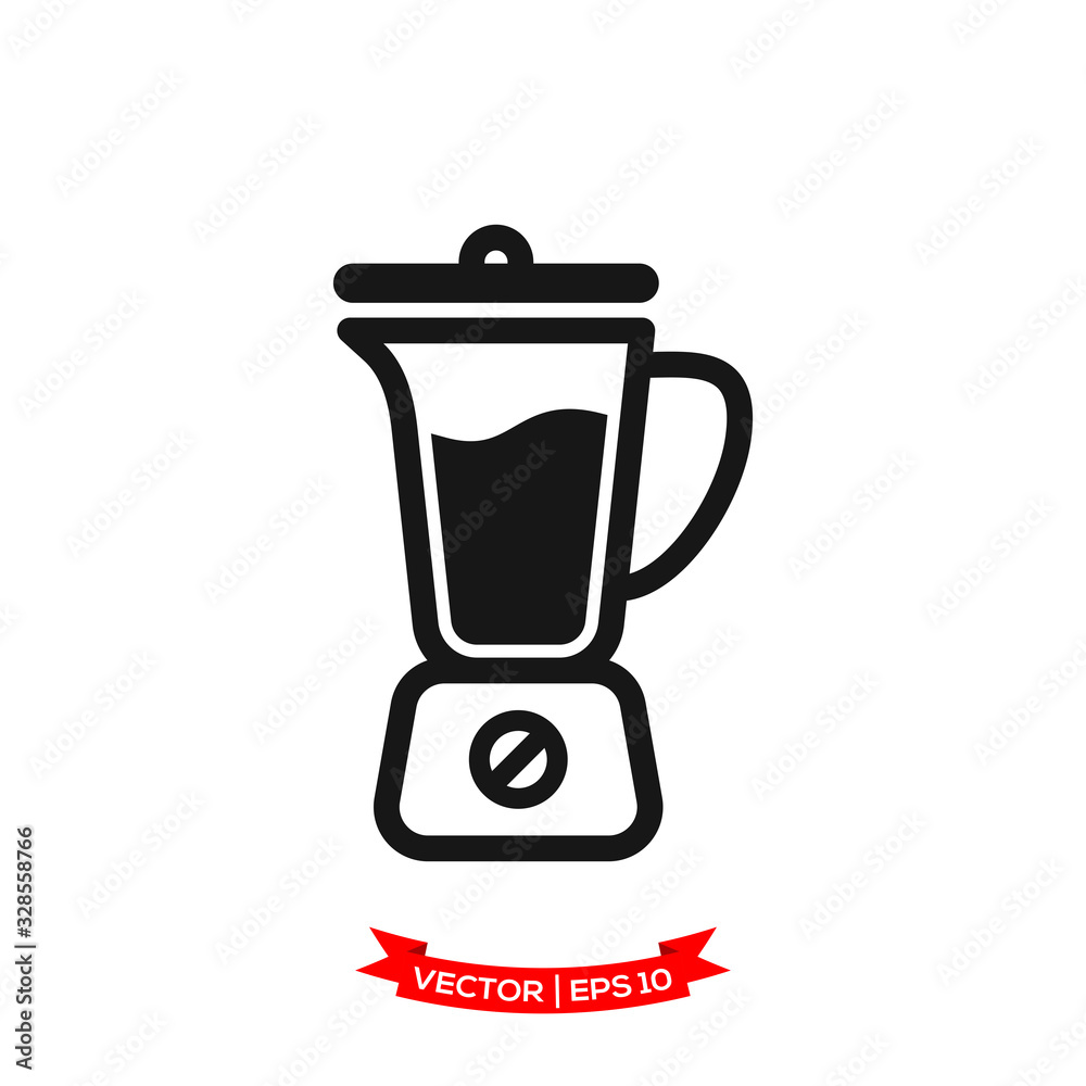 blender icon in trendy flat design blender icon in trendy flat design