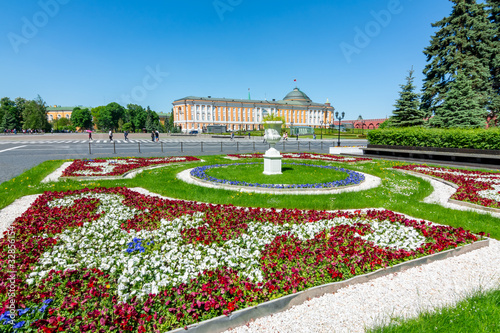 Kremlin Senate palace (Russian president residence) in Moscow, Russia