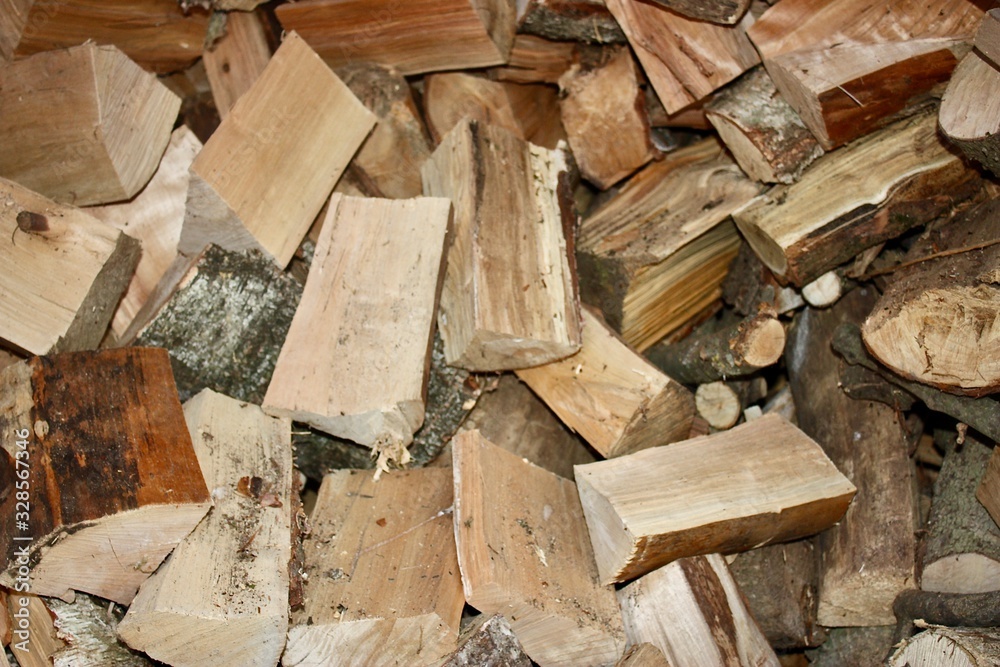 stack of firewood stack of firewood