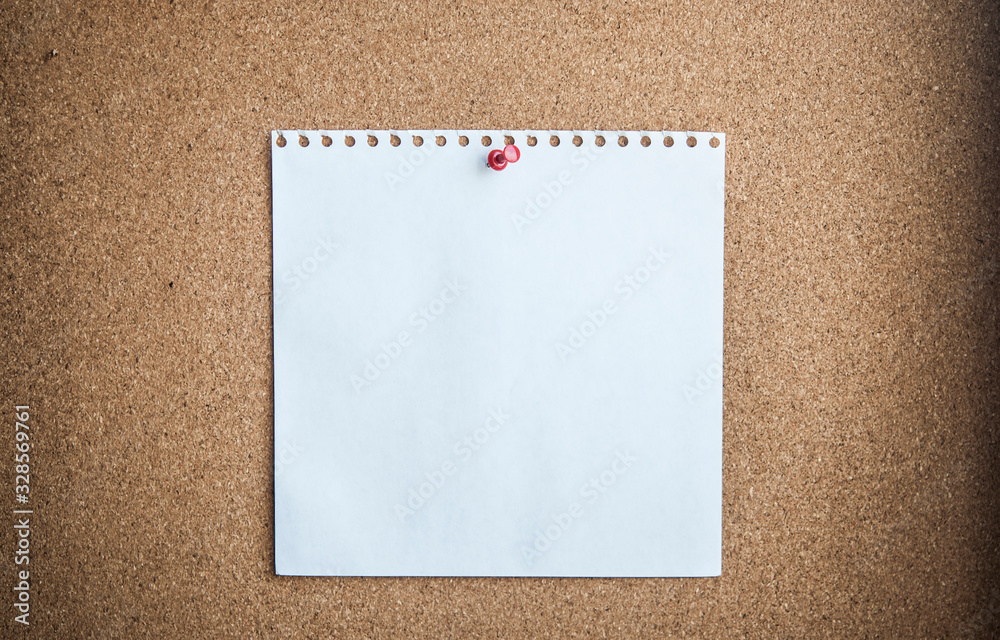 white paper on cork background white paper on cork background