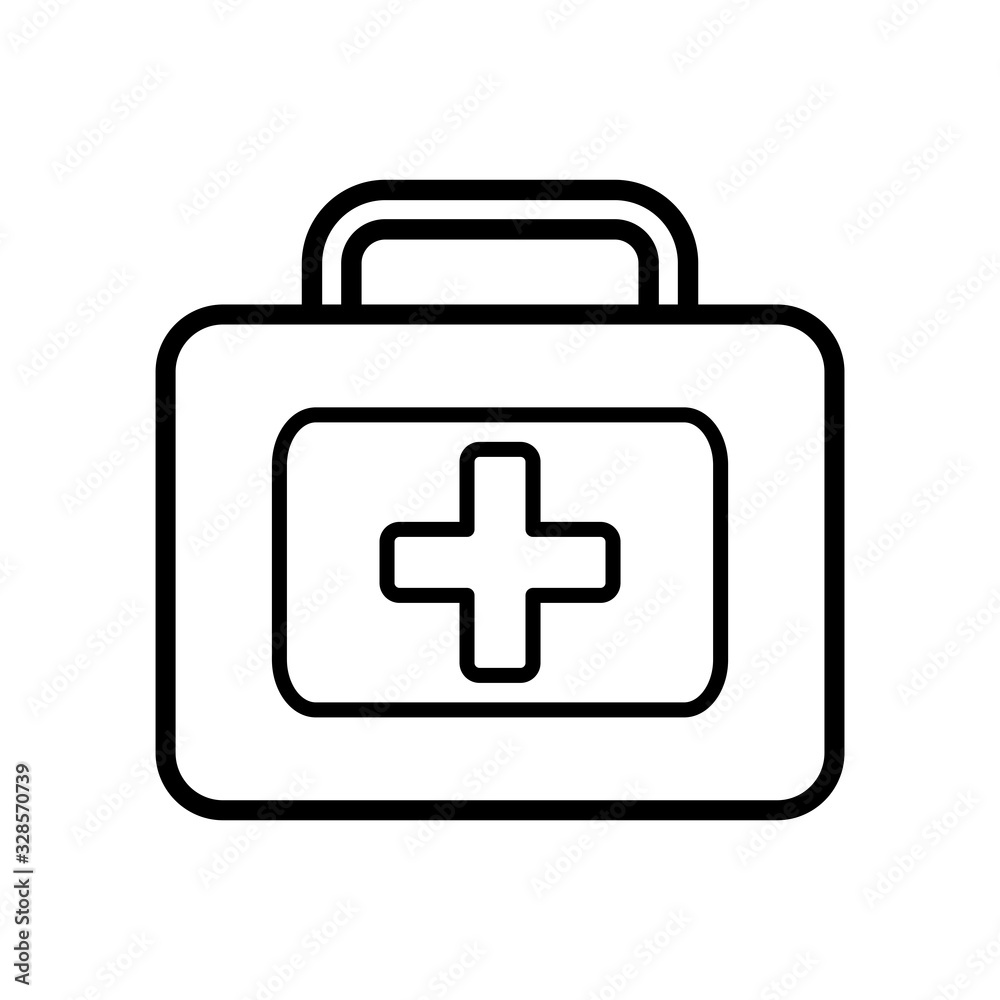 first aid box icon vector template first aid box icon vector template