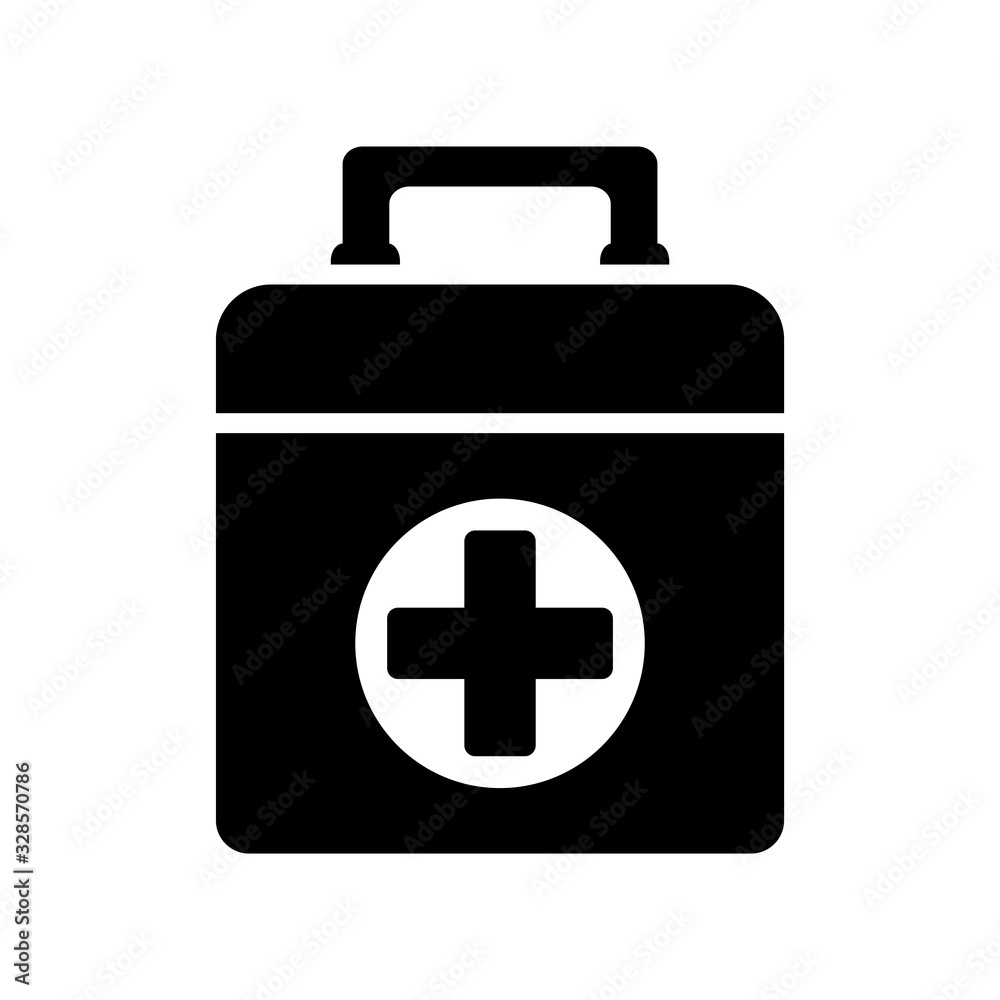 first aid box icon vector template first aid box icon vector template