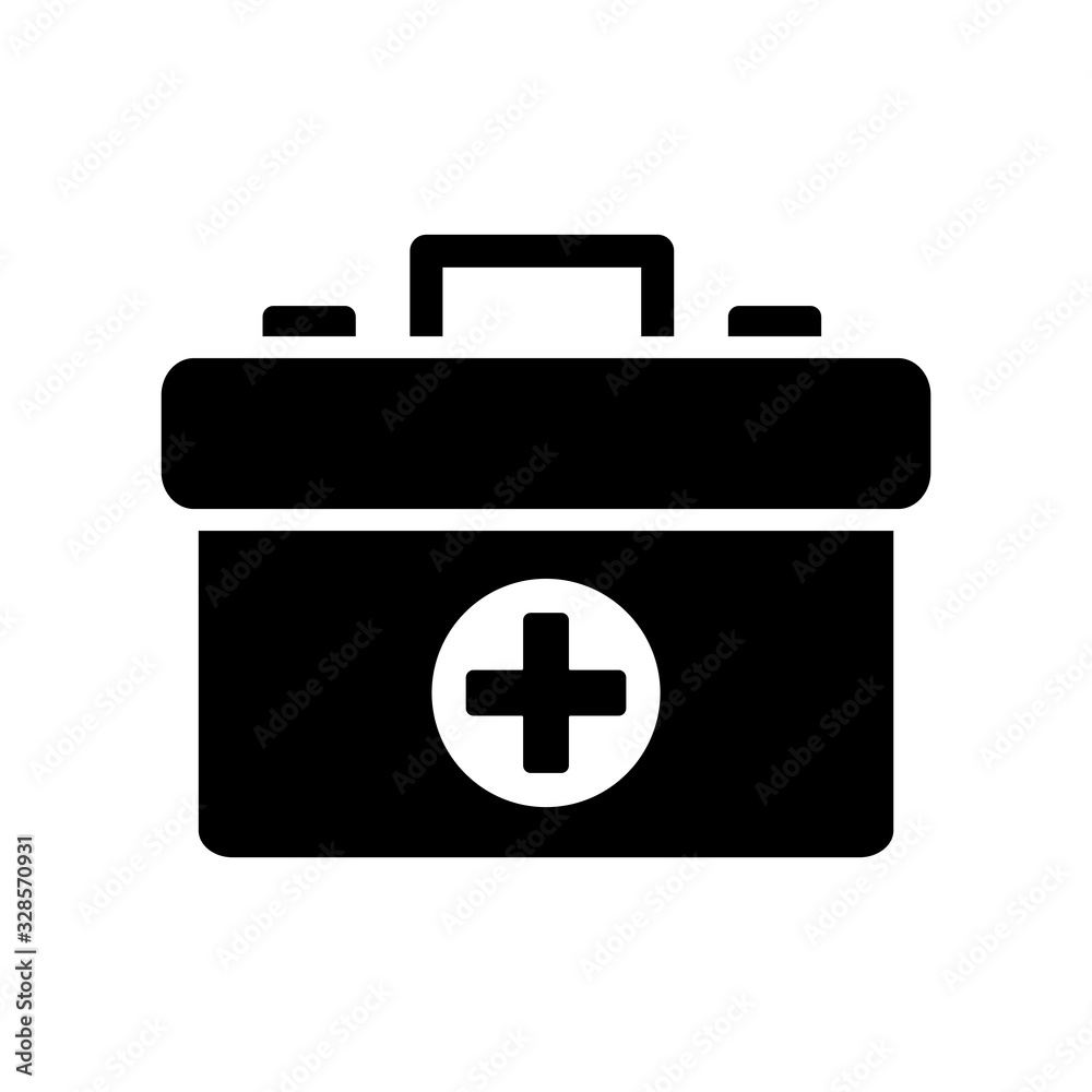 first aid box icon vector template first aid box icon vector template