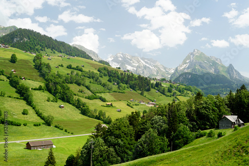 Swiss Alps in spring 