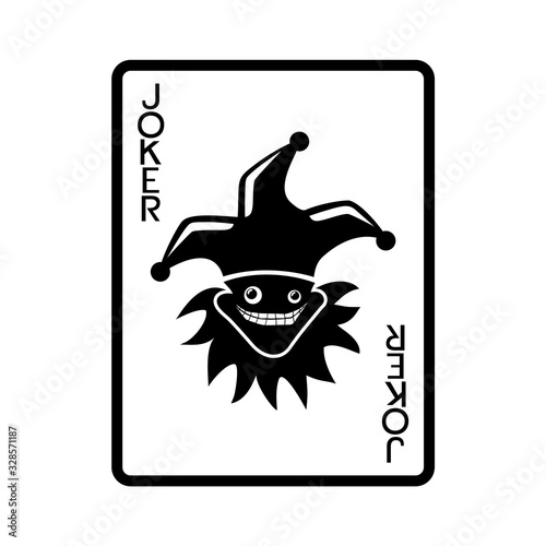 Creative design of joker card