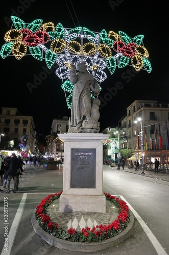 Sorrento - Statua di Sant'Antonino in Piazza Tasso photo