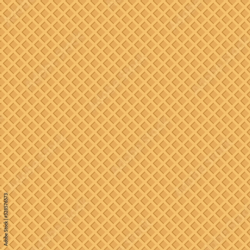 Wafer seamless pattern. Vector Illustration